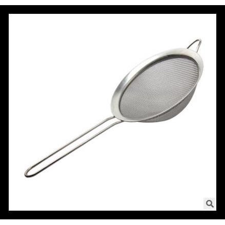 Rây lọc bằng thép không gỉ 12cm 002030 / Rây lọc tay cầm / bộ lọc tay ...