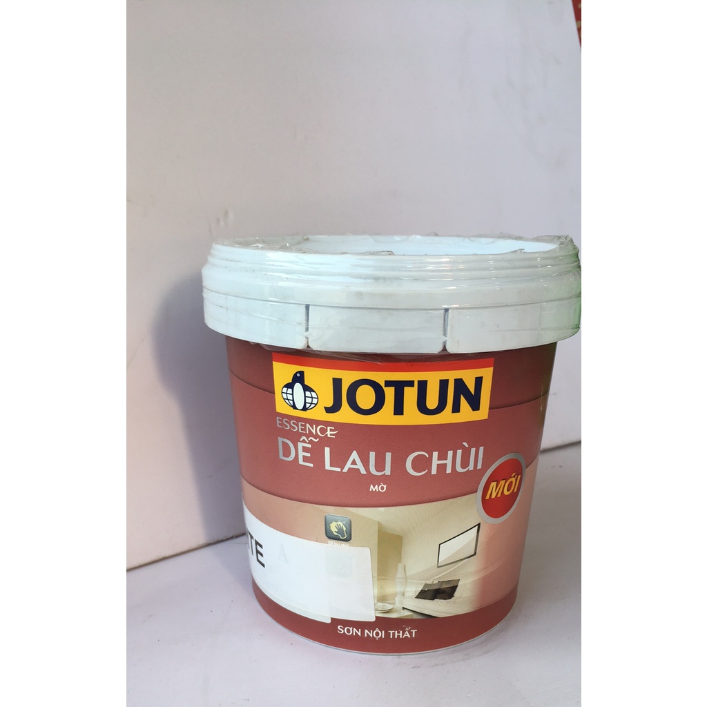 Sơn nước nội thất - Cao cấp - Jotun Essence Dễ Lau Chùi Hiệu Quả - Bề mặt mờ - 1L