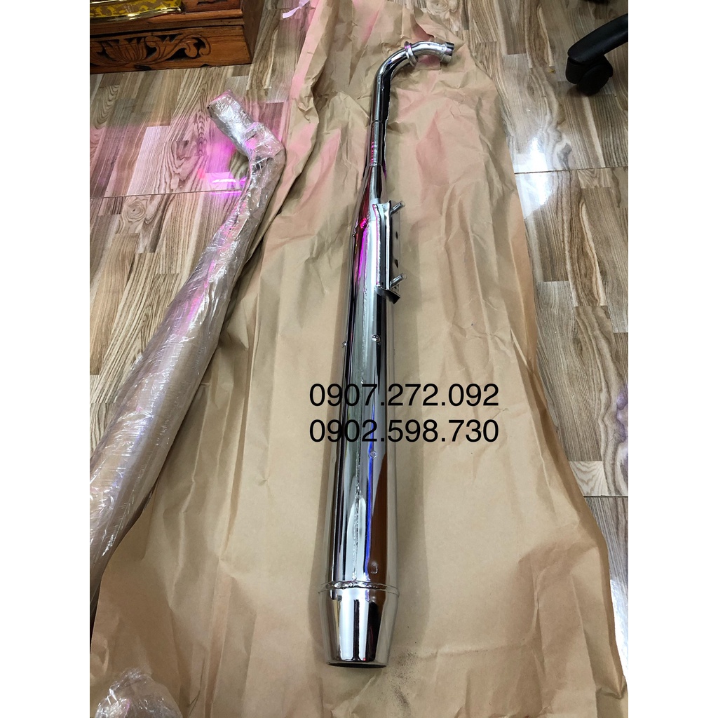 Pô cup tròn HONDA GOSHI zin chính hãng cho xe 50 70 81 82 84 86 90 DD / CD Benly 50-90 ...vv