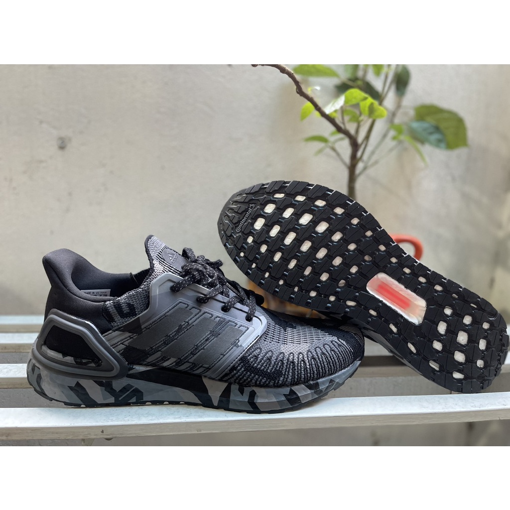 GIÀY ADIDAS ULTRABOOST 20, GIÀY CHẠY BỘ, GIÀY THỂ THAO NAM "BLACK CAMO" FV8329