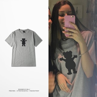 [NY1002] Áo thun ngắn tay cổ tròn in hình Con Gấu (NELLY)