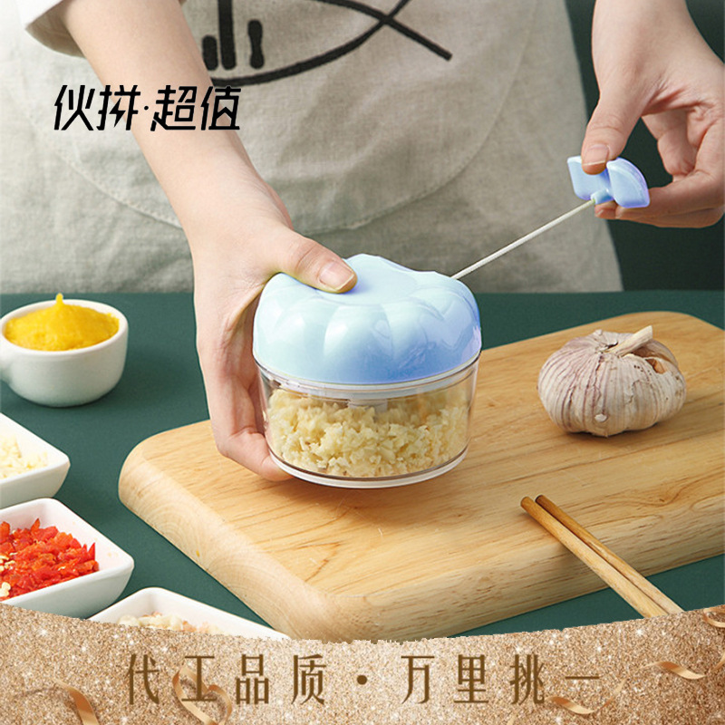 Dụng Cụ Nghiền Tỏi Tiện Dụng Nhanh Chóng Cho Nhà Bếp