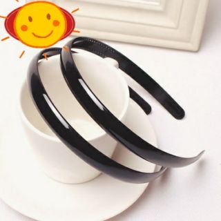 Cài tóc trơn đen