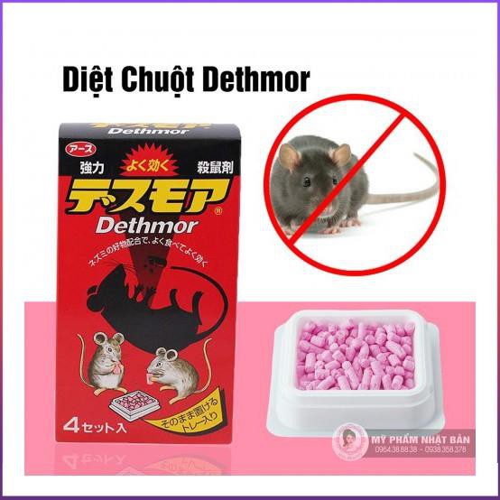 Thuốc Diệt Chuột DETHMOR | Viên Diệt Chuột Nội Địa Nhật Bản