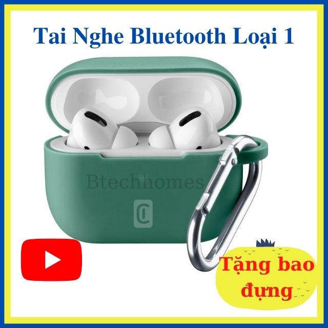 Tai Nghe Bluethooth Pro Loại 1 Tai Nghe Không Dây Dành Cho Các Dòng Điện Thoại Chống Ồn Chống Nước