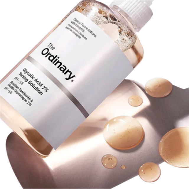 Toner axit toning THE ORDINARY AHA GLYCOLIC ACID 7% nước hoa hồng