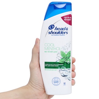 Dầu gội Head & Shoulders bạc hà mát lạnh 170ml
