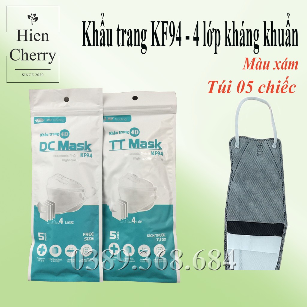 [Chính hãng] Khẩu trang KF94 - 4 lớp kháng khuẩn - Công nghệ Hàn Quốc | BigBuy360 - bigbuy360.vn