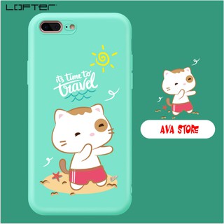 Ốp IPHONE Mèo Lofter.