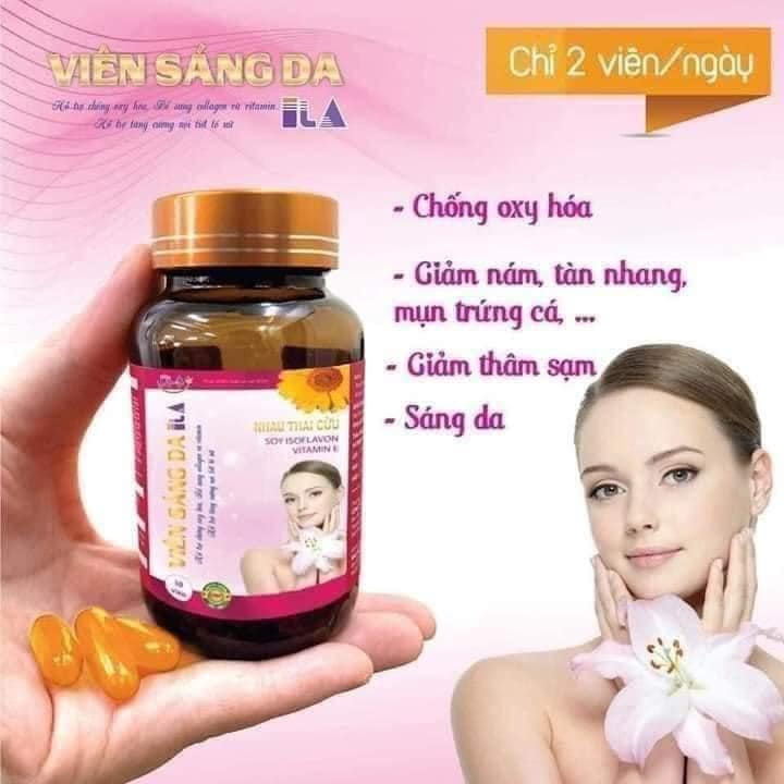 Viên uống sáng da ILA Yody White Phương Anh