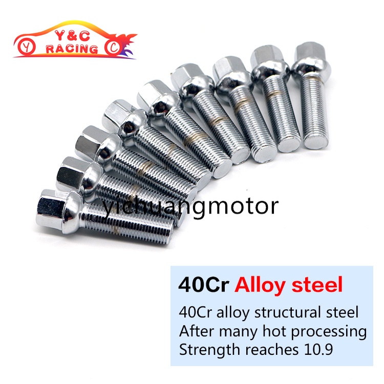 Volkswagen Vít Mở Rộng Khung Bánh Xe Hơi 28 / 35 / 40 / 45mm Bằng Thép Cứng