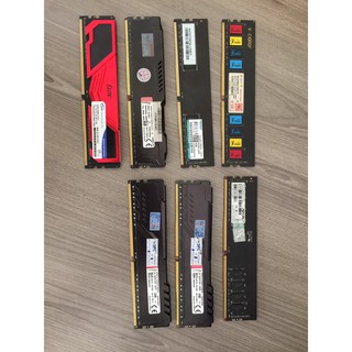 Ram 4GB cũ Kingmax / Kingston / V-Color / Teamgroup Bus 2133 / 2400 / 2666 BH 1 Tháng