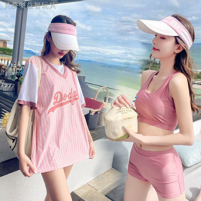 Bộ Đồ Bơi Ba Mảnh Vải Mỏng Phong Cách Hàn Quốc | BigBuy360 - bigbuy360.vn