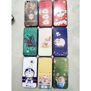 Ốp lưng điện thoại Iphone 6 / 6G nhựa bền cứng đa loại kiểu hình độc đáo đẹp lạ khác nhau phù hợp mẫu mã mới
