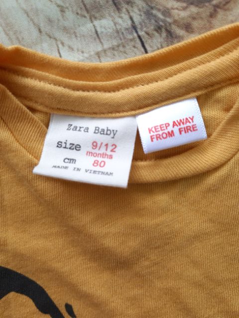 Áo phông Zara cho bé