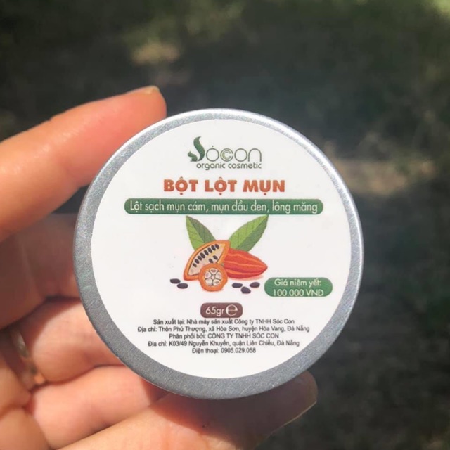 Bột lột mụn Sóc Con