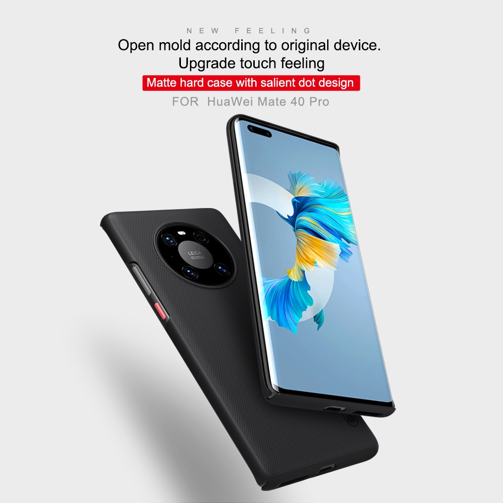 Ốp Điện Thoại Nillkin Bằng PC Cứng Nhám Chống Sốc Cho Huawei Mate 40 Pro