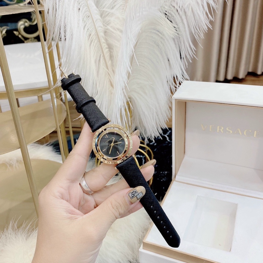 Đồng hồ nữ Michael Kors Dây da mặt xoay độc đáo cá tính mã MK360 ket-STORE