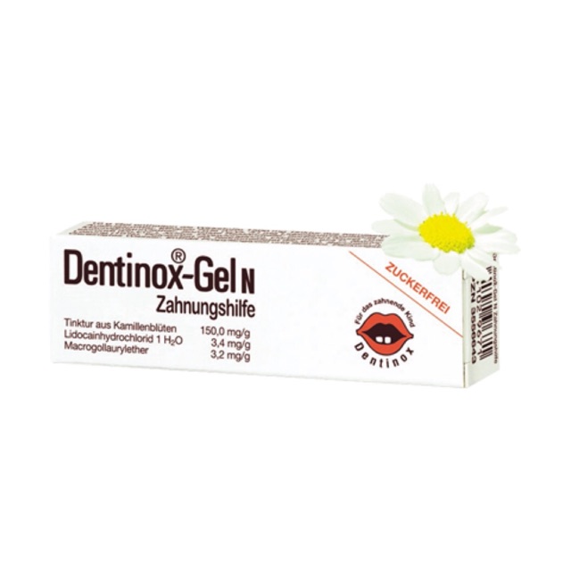 Gel bôi giảm sưng lợi cho bé Dentinox - Đức