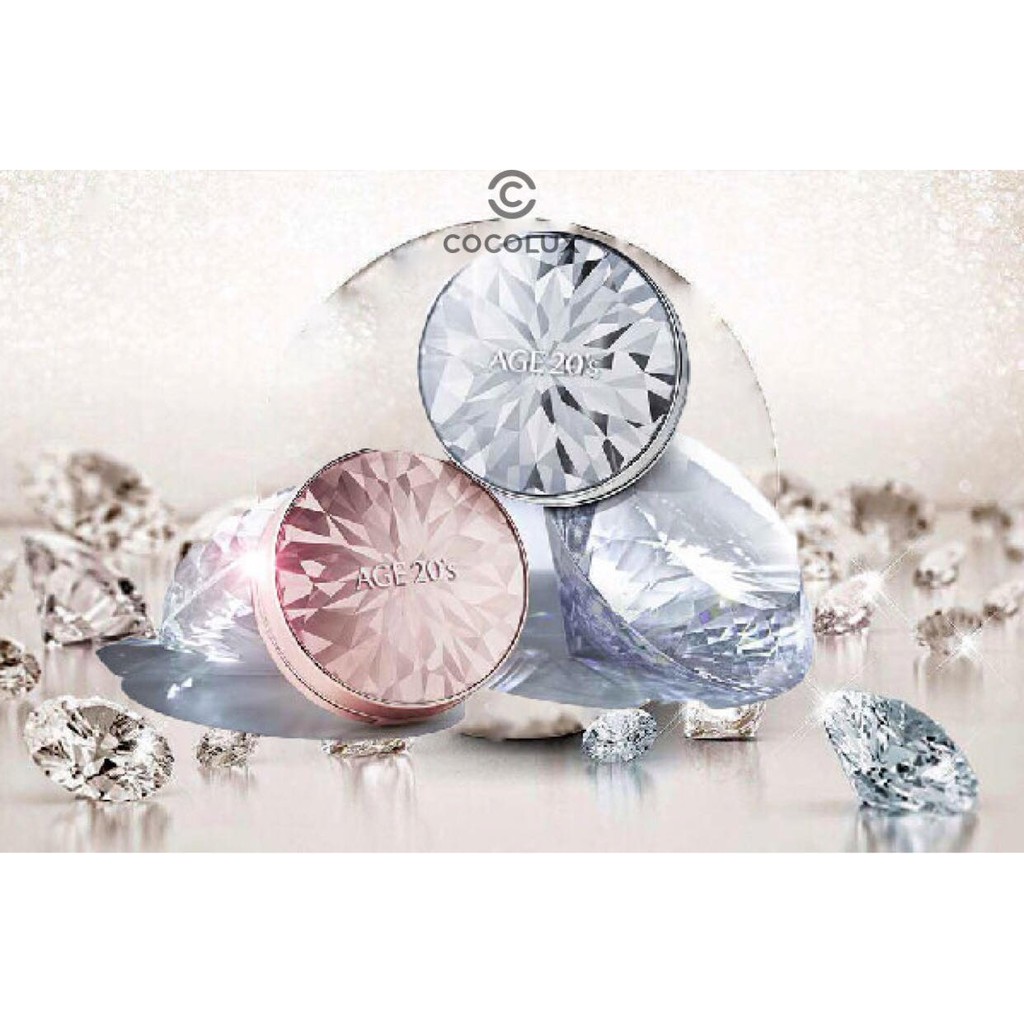 [CoCoLux] Phấn lạnh AGE 20's ESSENCE COVER PACT ORIGINAL DIAMOND EDITION | BigBuy360 - bigbuy360.vn