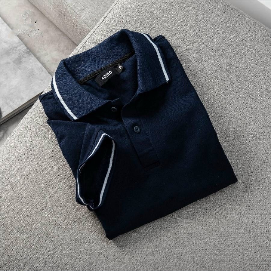 Áo polo nam nữ cổ bẻ vải cá xấu cotton, áo thun trơn có cổ viền kẻ nam nữ cực đẹp - Huyền Anh