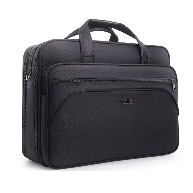 Túi xách cặp công sở đựng laptop 17inch YAJIE T07 mã 3246 size M,L,XL (Đen) | BigBuy360 - bigbuy360.vn