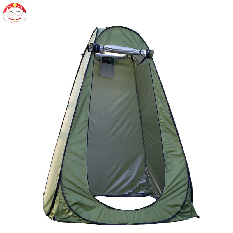 Instant Portable Outdoor Shower Tent Lightweight and Sturdy Toilet Changing Room Rain Shelter for Camping and Beach