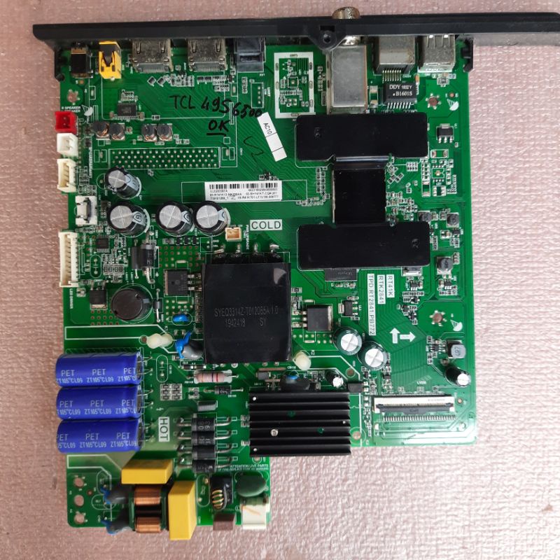 Bo mạch TCL 43S6500,49S6500,bo xử lý,bo mạch chính, chủ