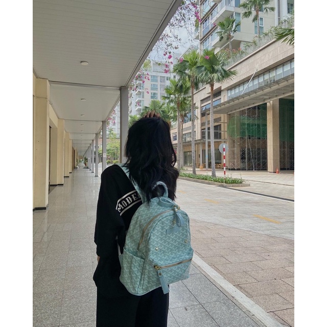 Balo Edmond Masion xanh mint size L