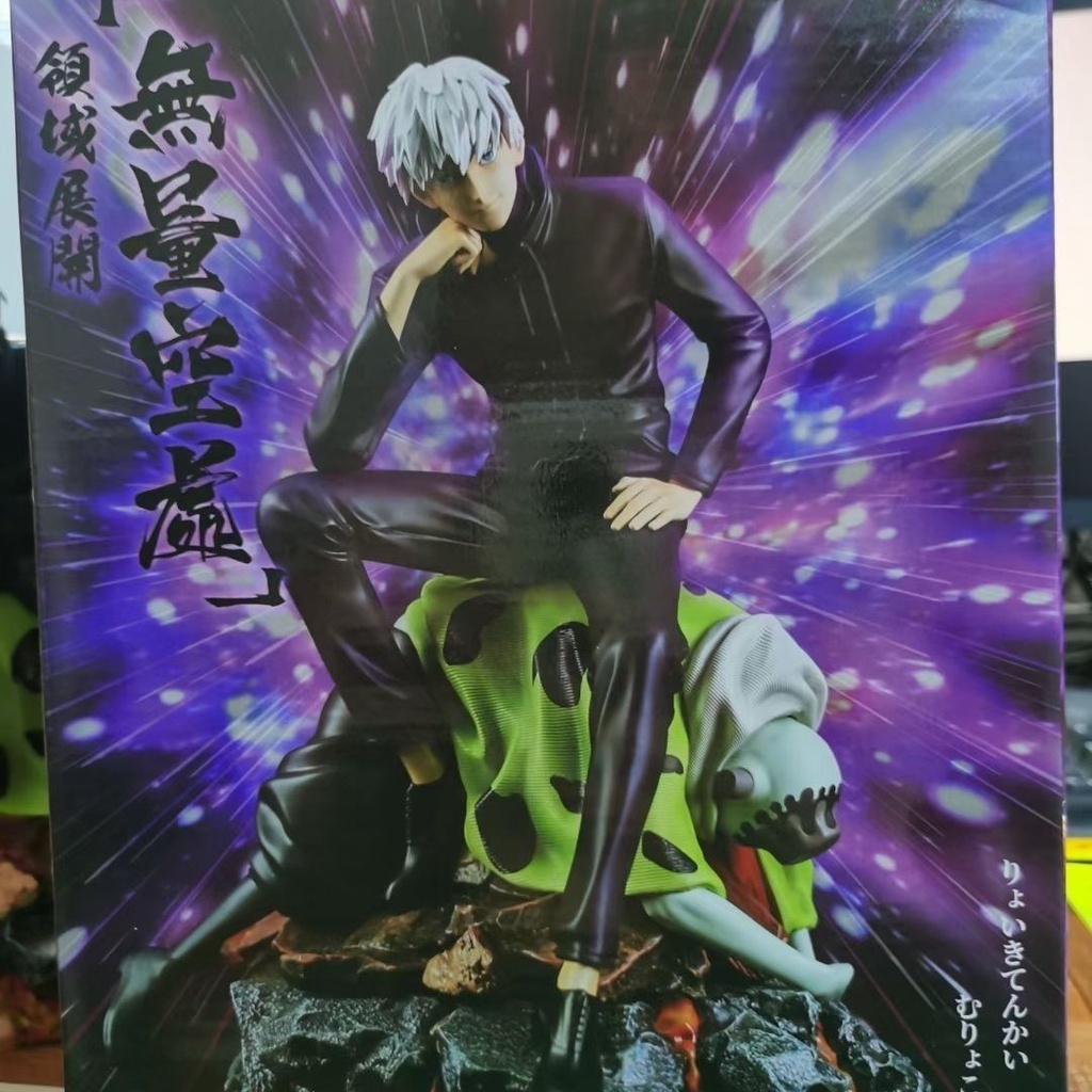 Mô hình Gojo Satoru trong anime jujutsu kaisen siêu đẹp