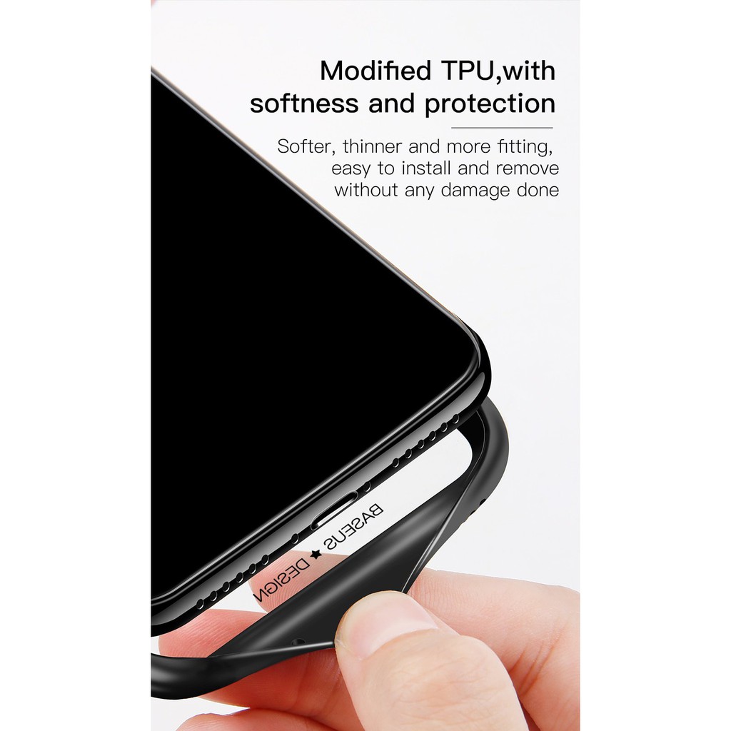 Ốp lưng TPU Baseus chống sốc cho iPhone XS/ XR/ Xs Max