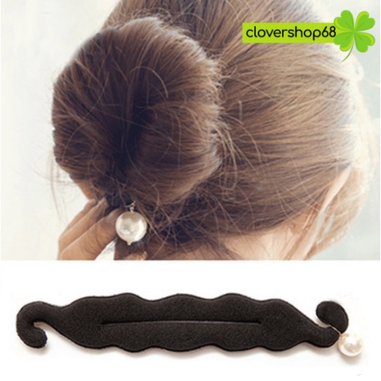 Thanh búi tóc củ tỏi đính hạt xinh xắn  Clovershop68
