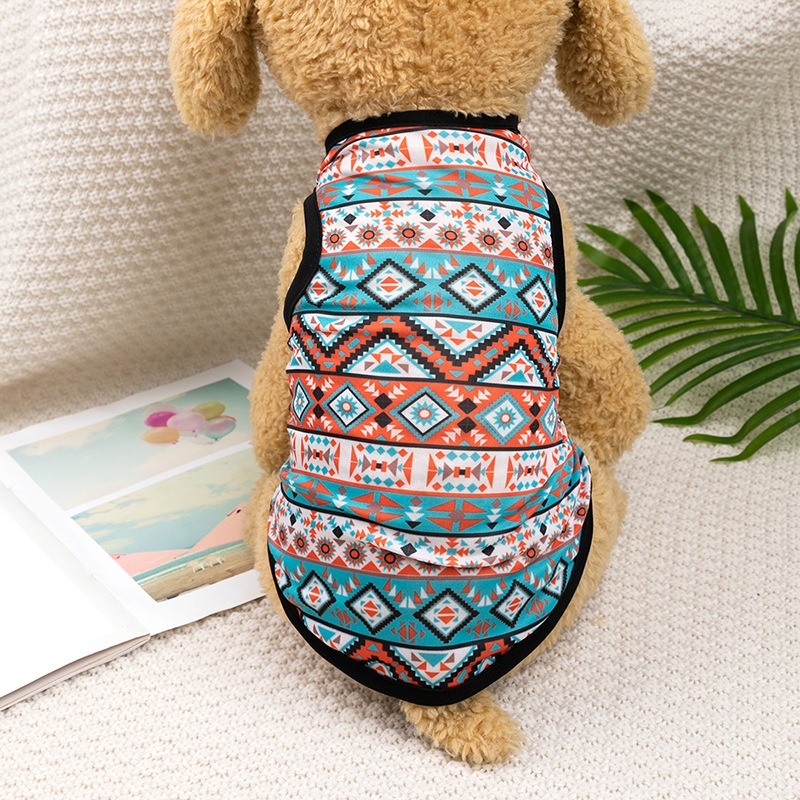 Áo Thun Cotton Thoáng Khí Thời Trang Mùa Hè Dành Cho Thú Cưng 27 Tuổi