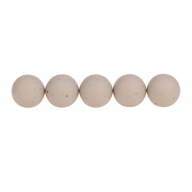 Bộ 5 Hạt Silicone 15mm Tự Làm Vòng Đeo Tay / Đồ Chơi Ngậm Mọc Răng Cho Bé