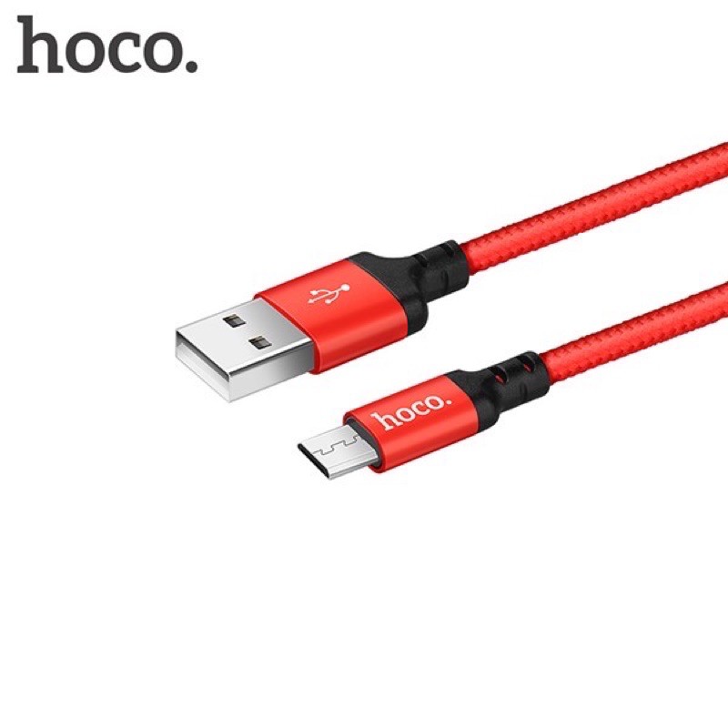 Dây sạc type c / Micro cho samsung oppo Hoco X14 chính hãng