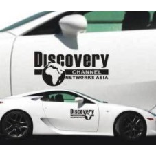 Tem decal " DISCOVERY " dán xe hơi, xe tải, xe hợp đồng