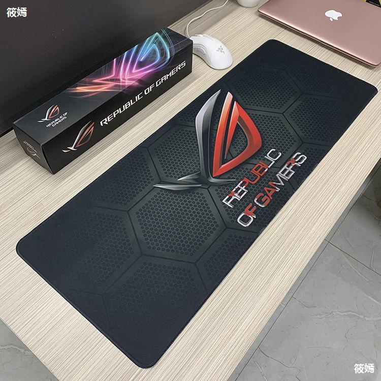 Bàn di chuột/Lót chuột máy tính khổ lớn ASUS  bằng cao su tự nhiên siêu mịn, siêu bền, họa tiết trang trí đẹp mắt
