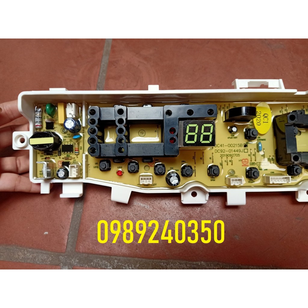 Bo mạch máy giặt Samsung 13 phím DC41-00215B cửa đứng