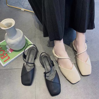 Sandal quai xoắn dáng sục ( mã 816 - sandal dây xoắn)