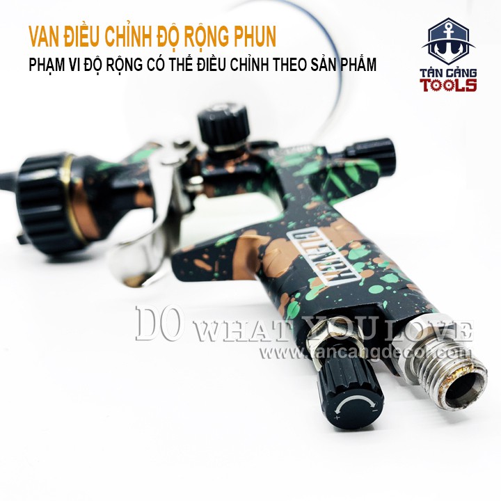 Súng Phun Sơn Seba Clench R - 3700 1.3 mm RP 600 cc ( Phiên Bản 2022 )