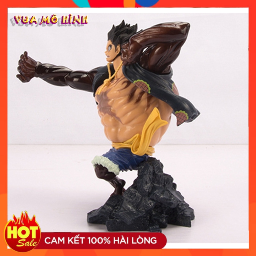 Mô hình One Piece - Mô hình Luffy Gear 4 full Haki cực đẹp cao 20cm