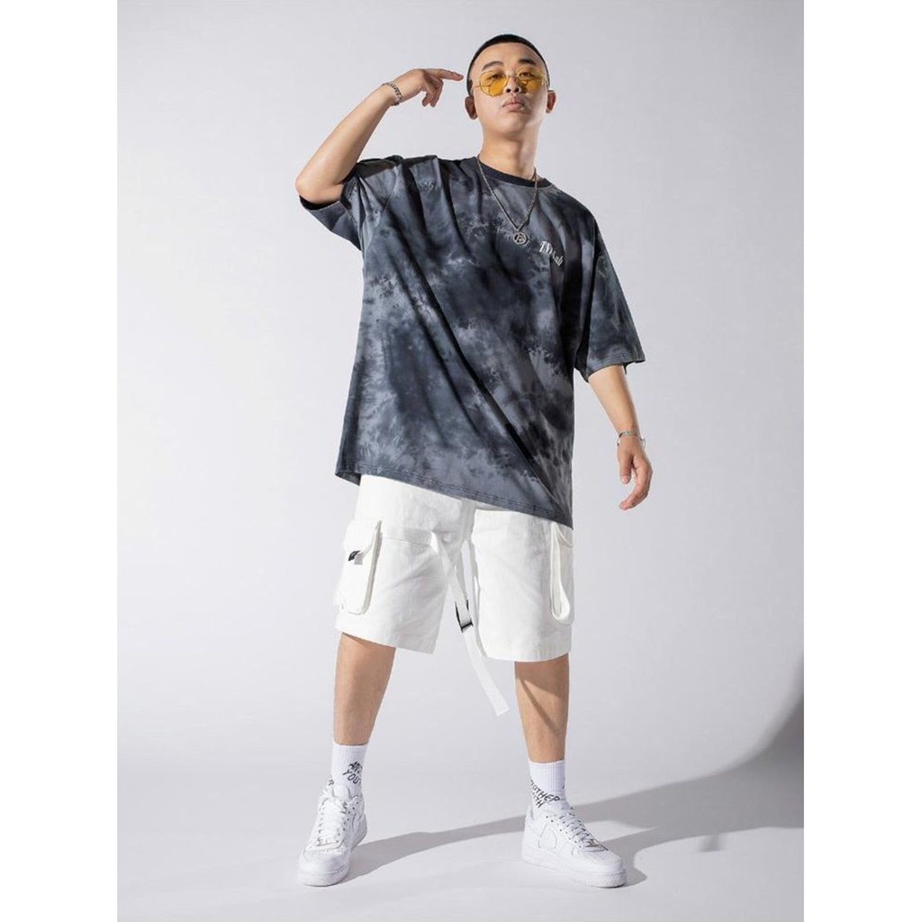 ÁO THUN NAM NỮ UNISEX FORM RỘNG TAY LỠ IN CHỮ MẶT LƯNG CỰC ĐẸP CỰC RẺ | BigBuy360 - bigbuy360.vn