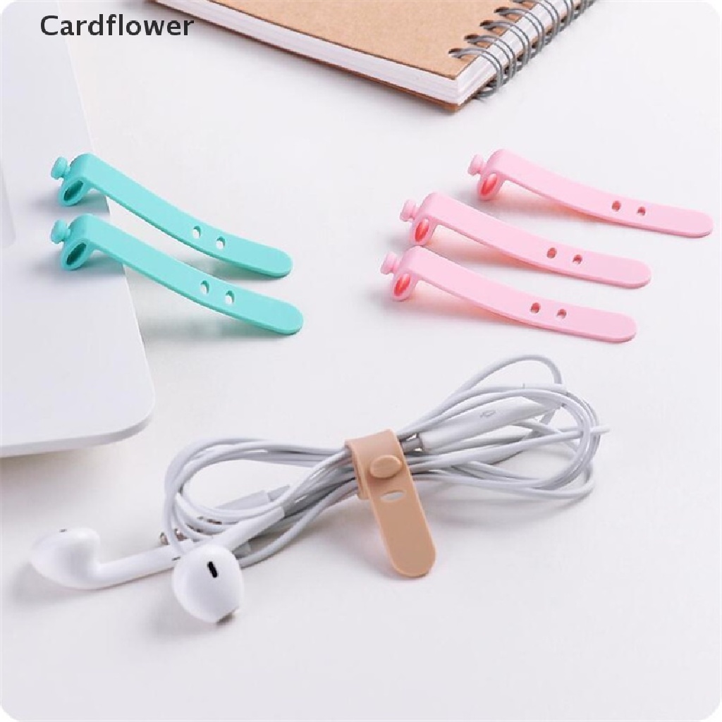 Dụng Cụ Cố Định Dây Cáp Sạc Điện Thoại Bằng Silicon Mới