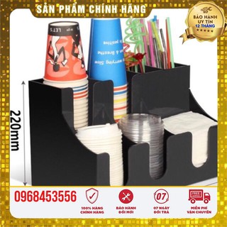 Kệ đựng cốc 7 ngăn - Giá úp cốc trà sữa ly nhựa