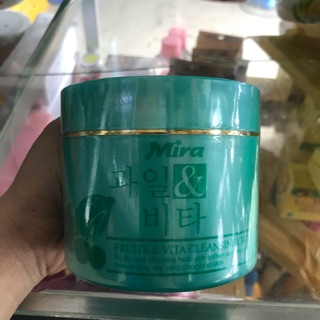 Kem Massage Tẩy Trang Xanh Mira