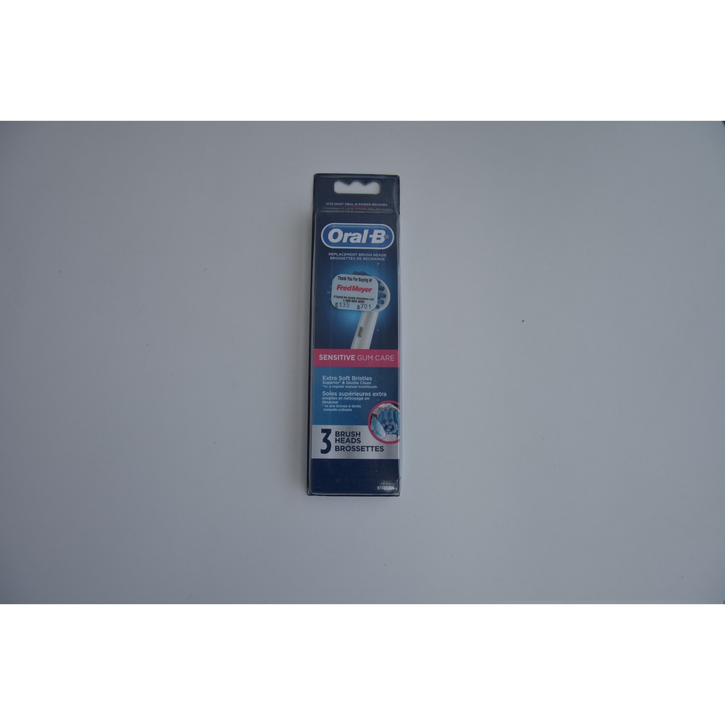 Set 3 đầu bàn chải điện thay thế OralB, cho tất cả các dòng bàn chải