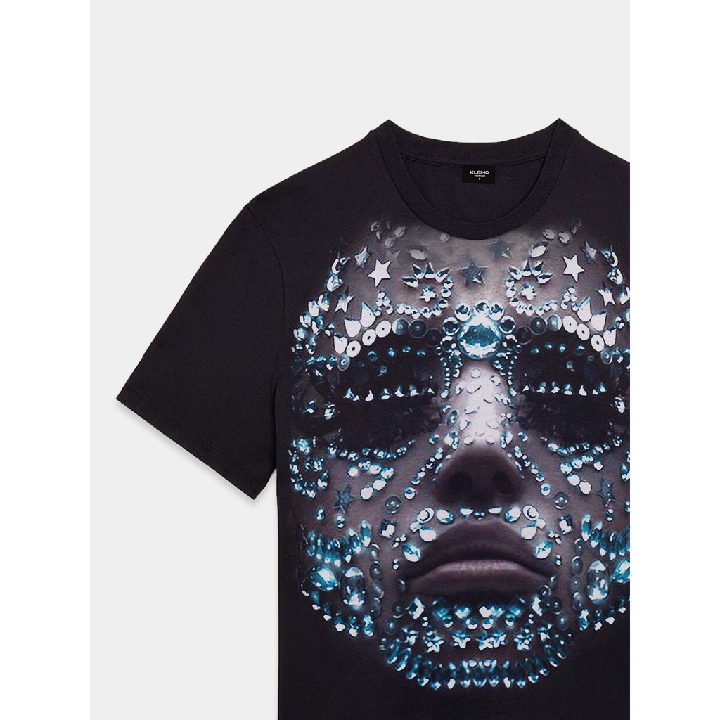 Áo T-Shirt unisex KLEINO Swarovski Face