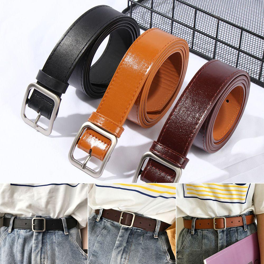 Thắt Lưng Da Kiểu Cổ Điển Thời Trang Sành Điệu Cho Nữ