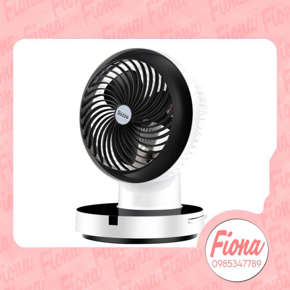 Quạt SEZZE YK 648s Chính Hãng Nhật Bản (Quay 360 độ và 180 độ)