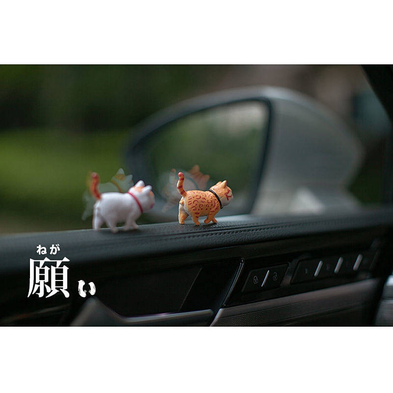 Cute Japanese Style Kitten Doll Car Decoration inside the Car Car Dashboard Instrument Panel Decoration Supplies Fqqq